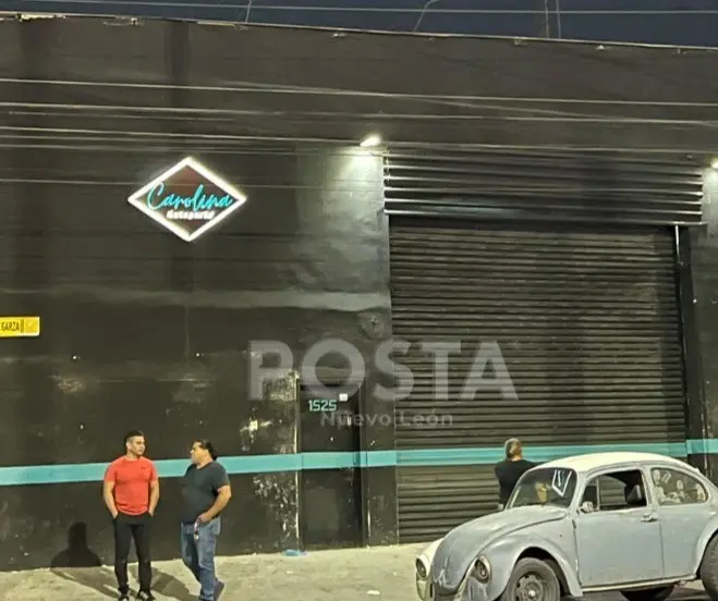 Bodega de autopartes donde ocurrió la caída del trabajador. Foto: POSTA MX.