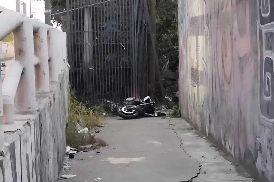 Exceso de velocidad cobra la vida de motociclista en la Gustavo A. Madero