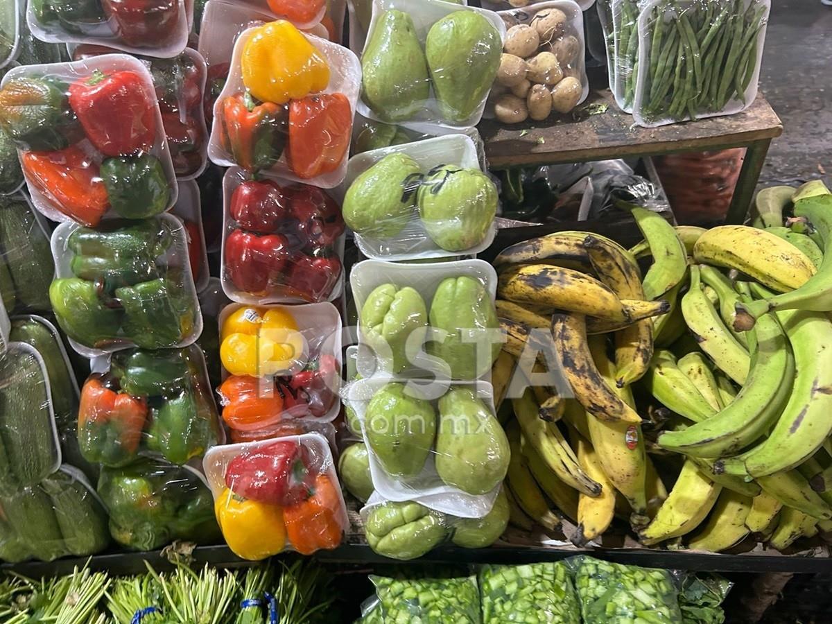 Este es el precio del chayote en el Mesón Estrella