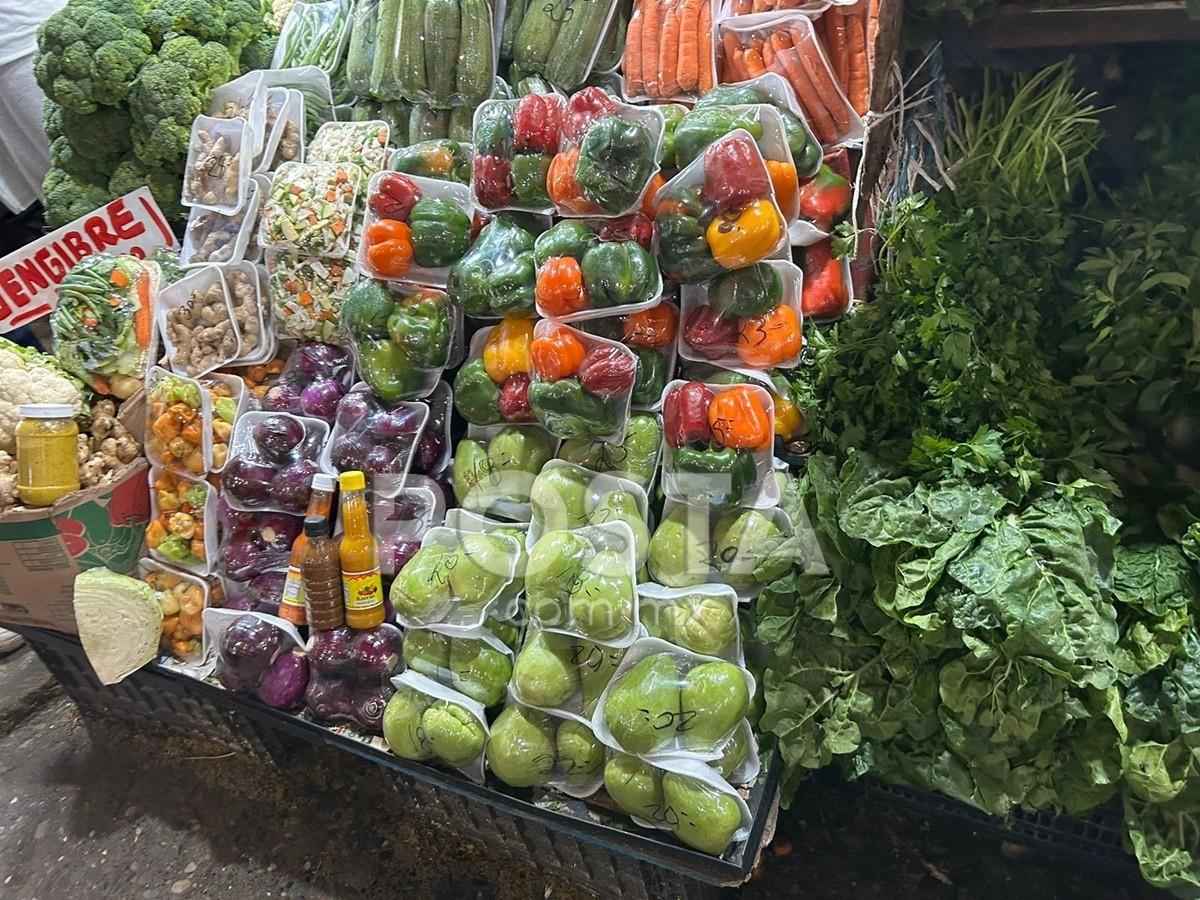 Este es el precio del chayote en el Mesón Estrella