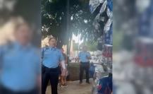 Policías  sacan a Óptimus Prime de un parque en Mérida (VÍDEO)