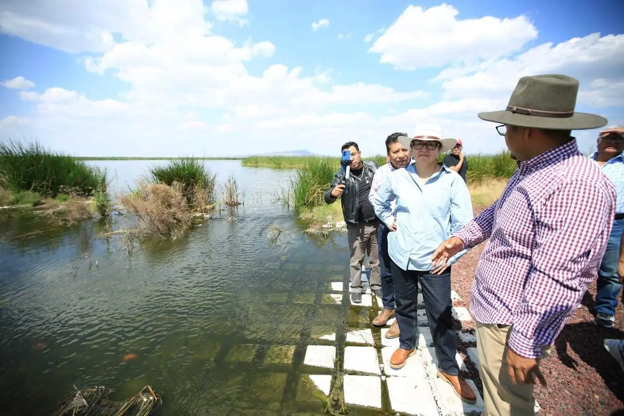 El proyecto de El Caracol busca recuperar mantos acuíferos para tratar de resolver la falta de agua. Foto: Azucena Cisneros