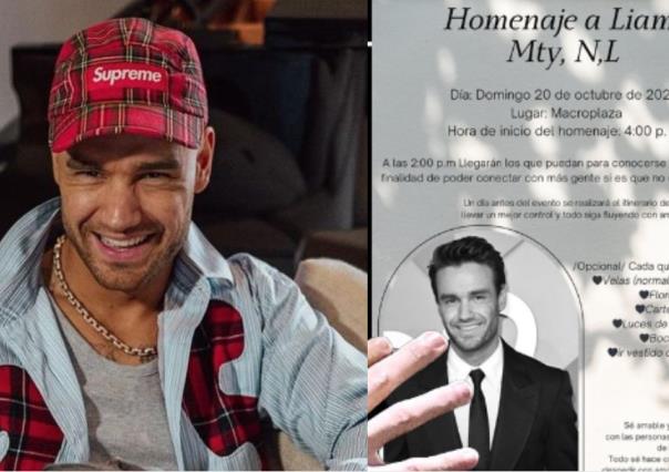 Liam Payne será recordado en Monterrey; convocan homenaje en la Macroplaza