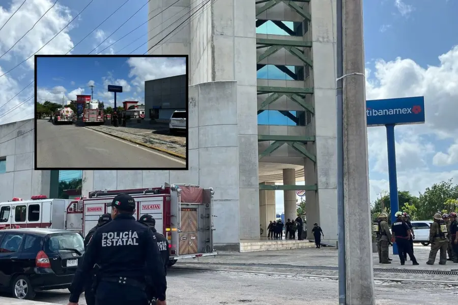 Incendio en la Torre Banamex de Mérida ¿cuáles fueron las causas? (FOTOS)