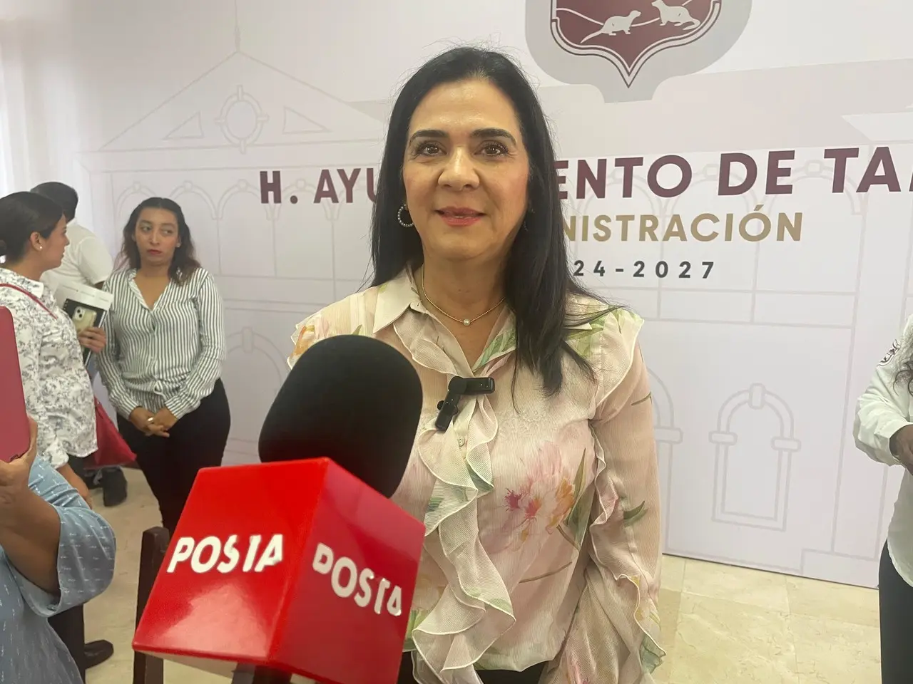 La presidenta municipal de Tampico llama a la ciudadanía a hacer las denuncias formales. Foto: Axel Hassel