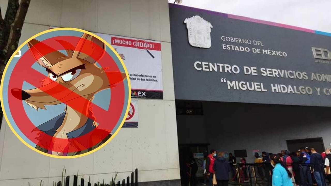 Así operan los coyotes en módulos de trámites del Edomex. Foto: El Sol de Toluca/ @SEMOV_Edomex