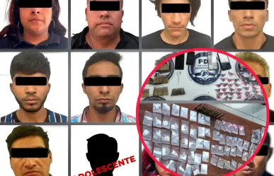 Golpe a la delincuencia: Detienen a 12 miembros de células delictivas en Edomex