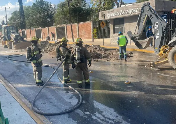 Fuga de gas en Saltillo provoca evacuación de alumnos del CIZ