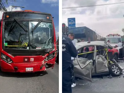 Cada vez hay más accidentes en el Metrobús: ¿Cuál es la línea más peligrosa?