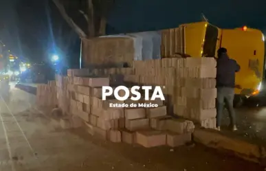 Afecta camión el servicio del Mexibús Línea 4 en Ecatepec