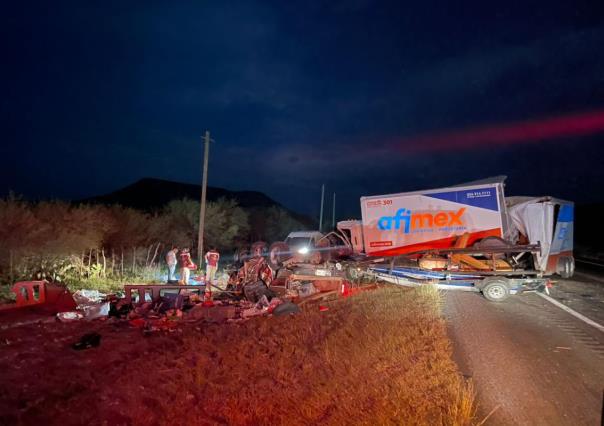 Trágico accidente en la carretera Victoria- Zaragoza; ¿qué pasó?