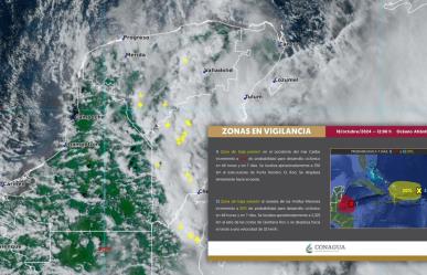 ¿Alerta en Yucatán por huracán? SMN advierte sobre nuevo potencial ciclónico