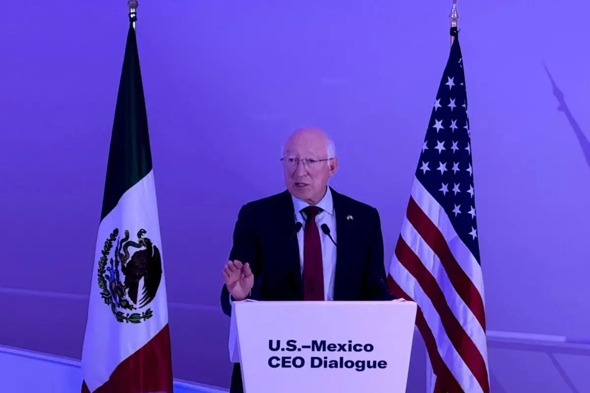 El embajador de Estados Unidos, Ken Salazar. Foto: X @USAmbMex