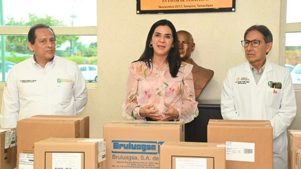 Tampico recibe importante lote de medicamentos de IMSS-Bienestar