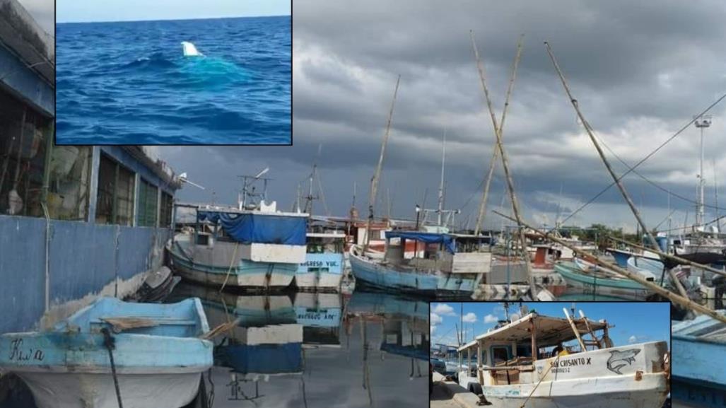 Nueva tragedia en mar yucateco: desaparecen 5 pescadores y solo rescatan a 3