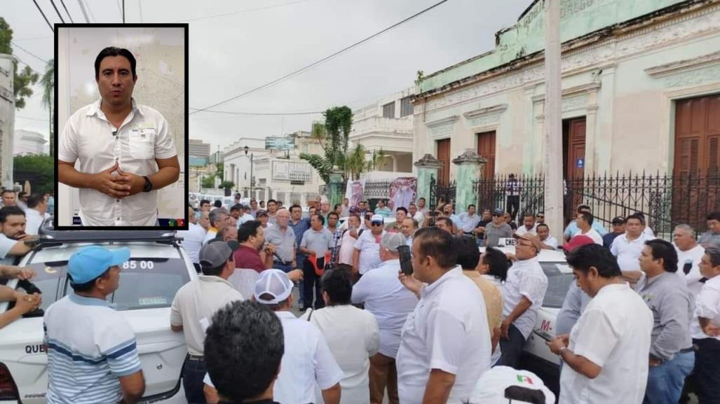 Esta fue la respuesta de las autoridades a la protesta de taxistas yucatecos