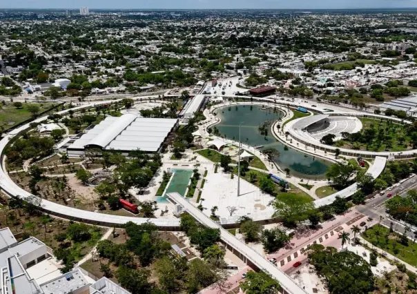 Gran parque La Plancha de Mérida, se prepara para celebrar su primer aniversario