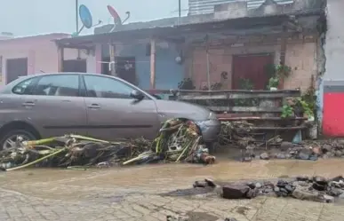 Lluvias intensas dejan afectaciones en Chiapas