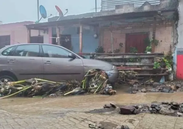 Lluvias intensas dejan afectaciones en Chiapas