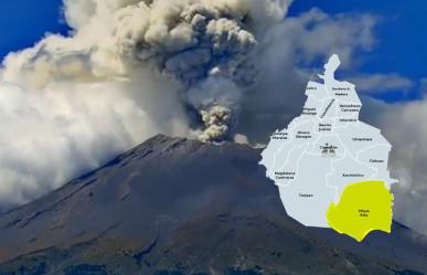 Ceniza en CDMX: Ante actividad del Popocatépetl podría llegar a estas alcaldías