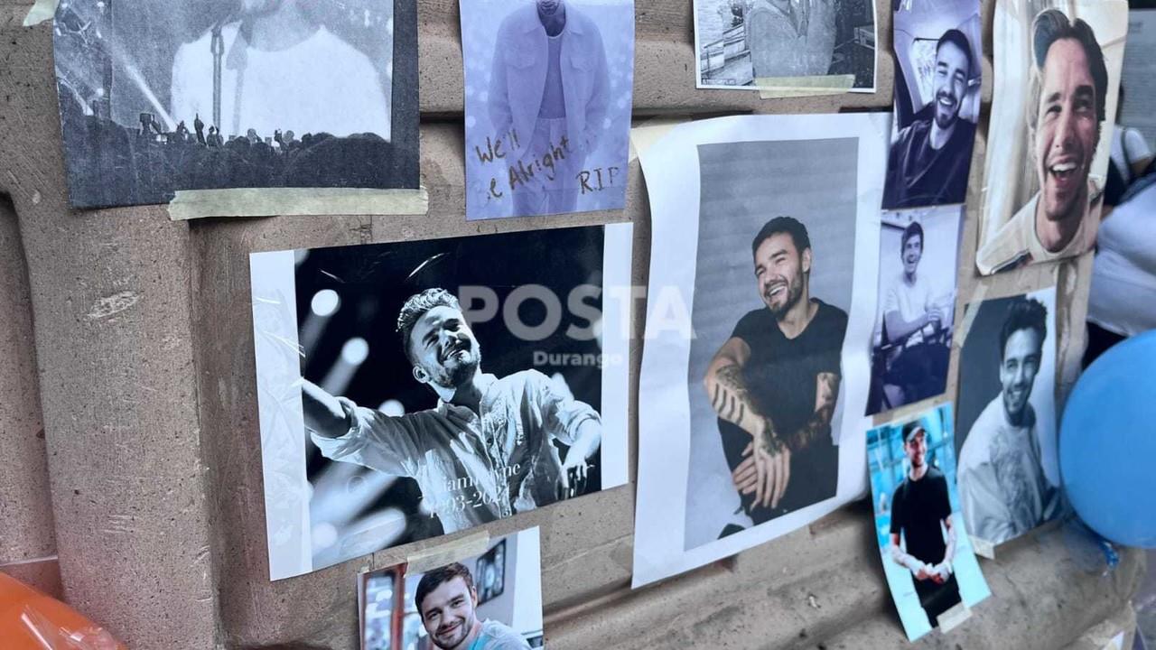 Rinden homenaje a Liam Payne, ex integrante de One Direction, en Durango