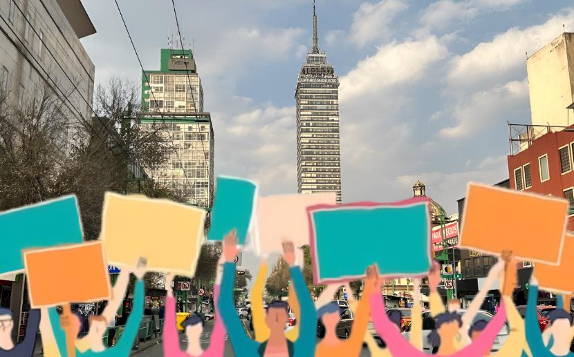 Manifestaciones de hoy 20 de octubre en la Ciudad de México