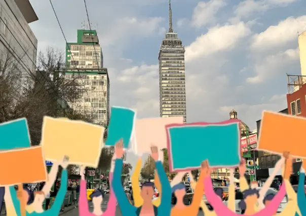 Manifestaciones de hoy 20 de octubre en la Ciudad de México