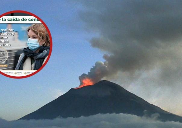 Volcán Popocatépetl: sigue la caída de ceniza, te decimos cómo limpiarla (VIDEO)
