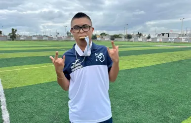 Ángel Tapia: paratleta de Nuevo León que ganó oro en competencia nacional