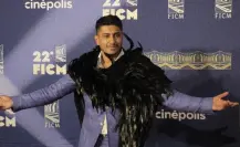Tenoch Huerta reaparece en el FIC de Morelia tras denuncia de acoso