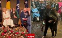 Rey Carlos III enfrenta reclamos coloniales durante su visita a Australia