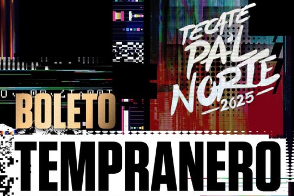 Flyer oficial de la venta tempranera de Tecate Pa´l Norte Foto: X(Twitter) @TecatePalNorte