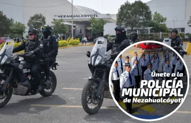 ¿Buscas trabajo? Abren convocatoria para policías en Nezahualcóyotl