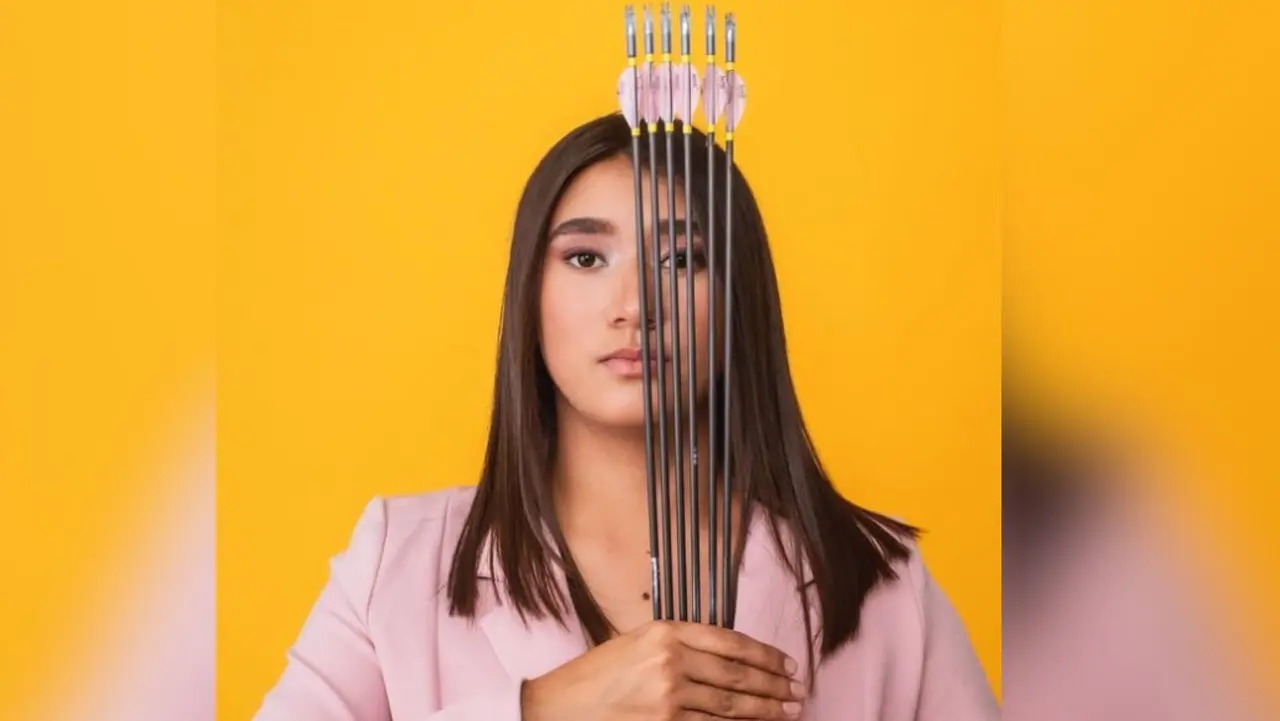 Ángela Ruiz ganó el reconocimiento por su desempeño como arquera. (Fotografía: Ángela Ruiz)