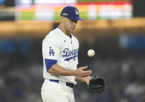 Jack Flaherty, el abridor de los Dodgers en el primer juego de la Serie Mundial