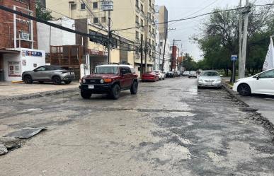 ¿Calles abandonadas? Piden celeridad en obras de la zona Tec de Monterrey