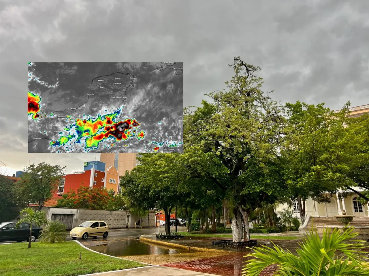 Para este 22 de octubre se pronostican tormentas debido a una vaguada que esta sobre el sureste del país.- Foto ilustrativa