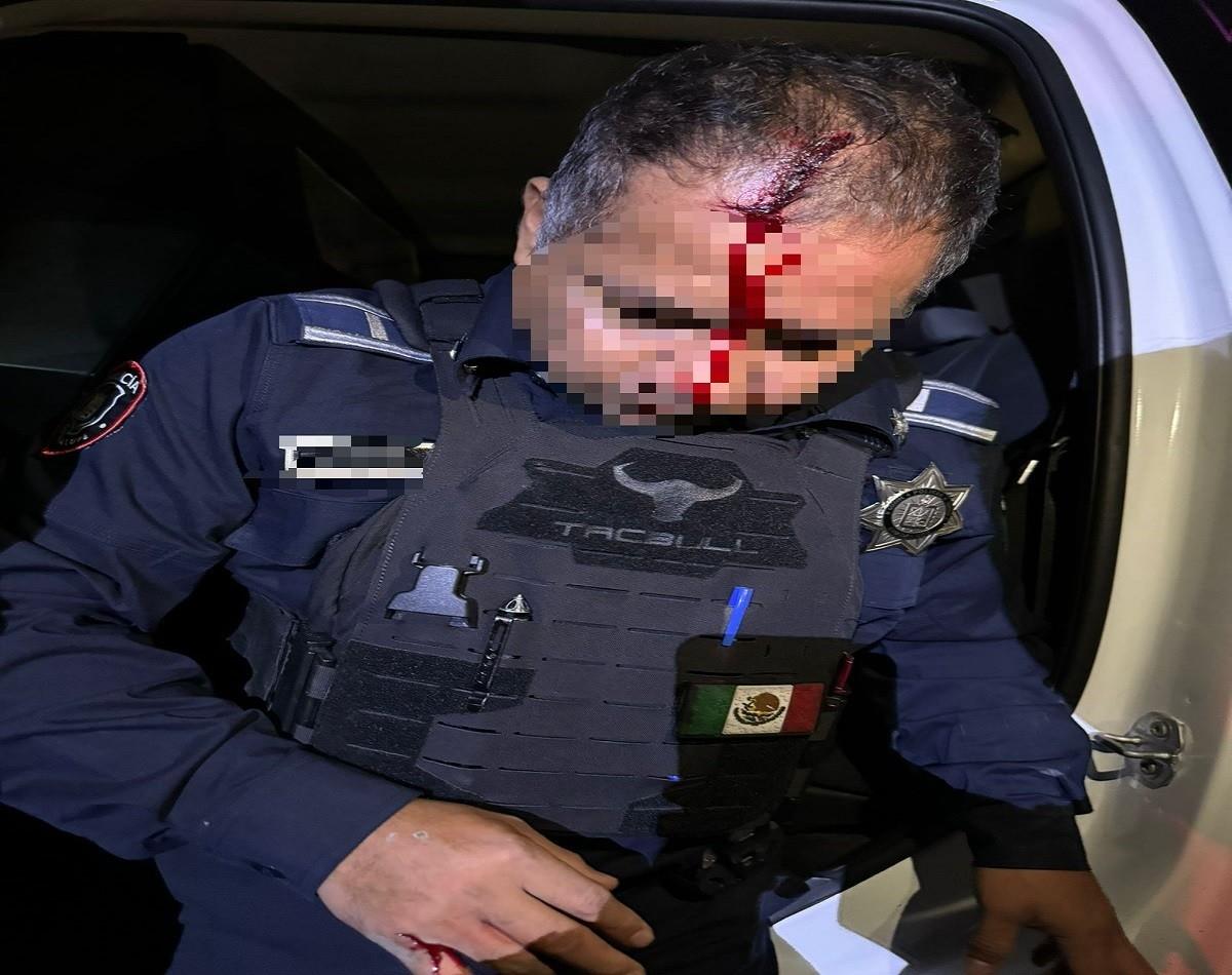 Detienen a hombre en Guadalupe tras agredir a policía y hallarle droga