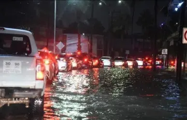 Tromba azota a Tampico e inunda la ciudad; estas son las consecuencias