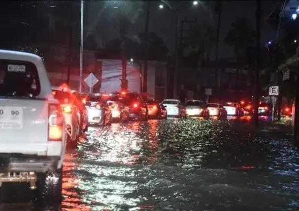 Tromba azota a Tampico e inunda la ciudad; estas son las consecuencias