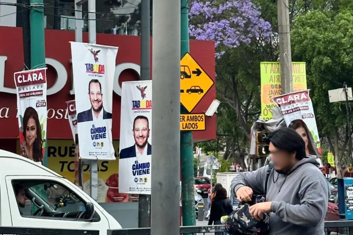 El impacto ambiental de la propaganda electoral. Foto: Posta CDMX