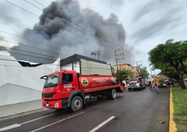 Reportan incendio de un antro en Villahermosa tras intensificación violencia