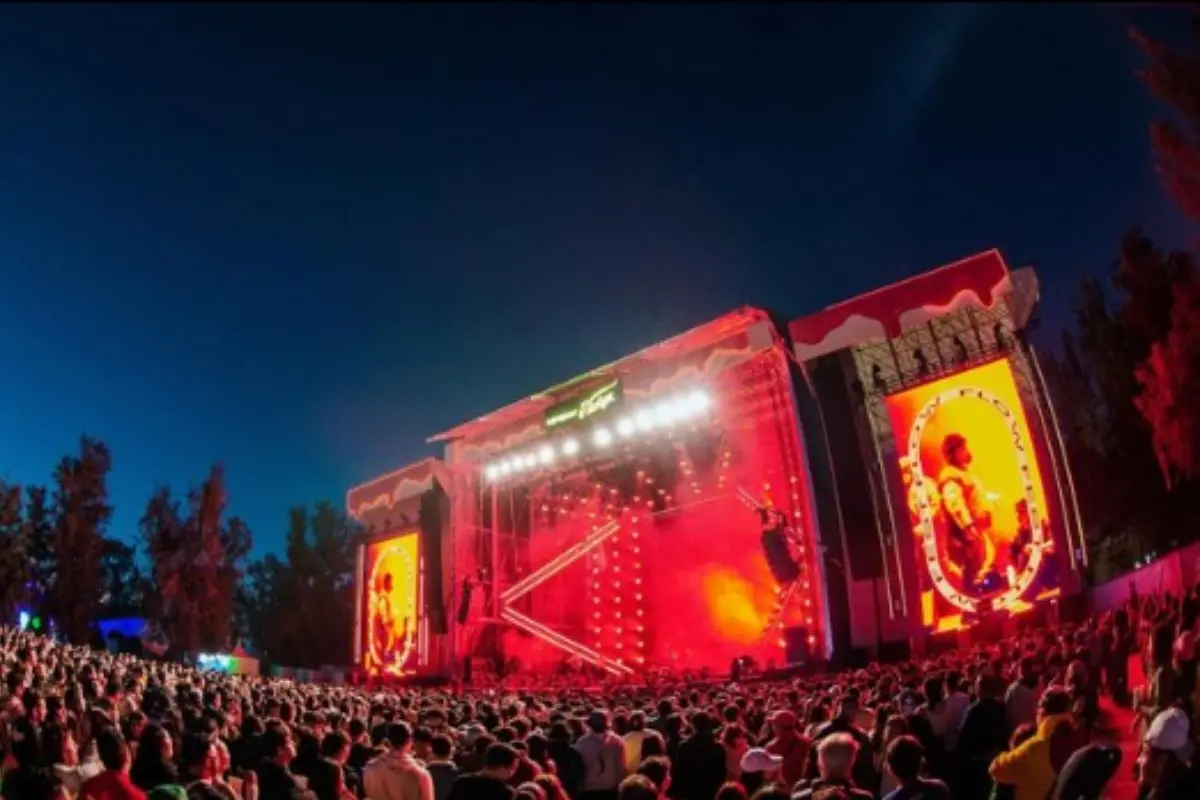 Escenario del Coca-Cola Flow Fest Foto: Instagram @cocacola_flow