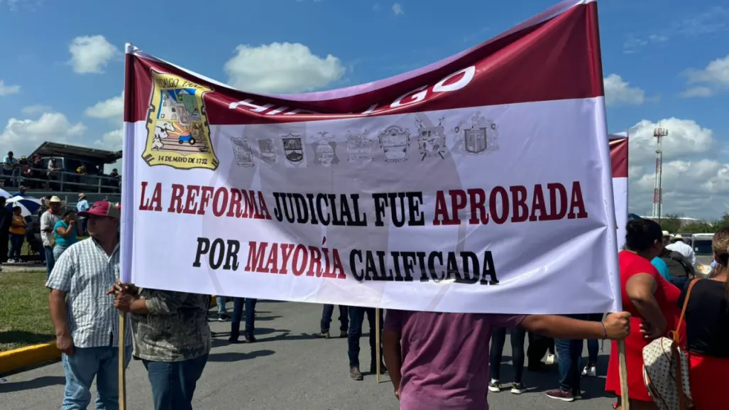 Columna cívica apoya reforma judicial en Congreso del Estado