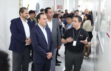 Manolo Jiménez inaugura planta LG en Ramos Arizpe, ¿de cuánto fue la inversión?