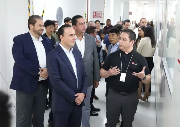 Manolo Jiménez inaugura planta LG en Ramos Arizpe, ¿de cuánto fue la inversión?