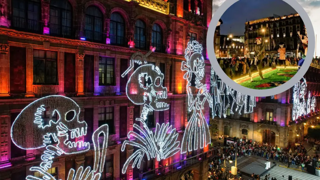 Día de Muertos: Prepárate para el alumbrado y la mega ofrenda en el Zócalo