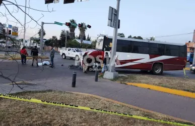 Ciclista muere arrollado por un autobús de pasajeros