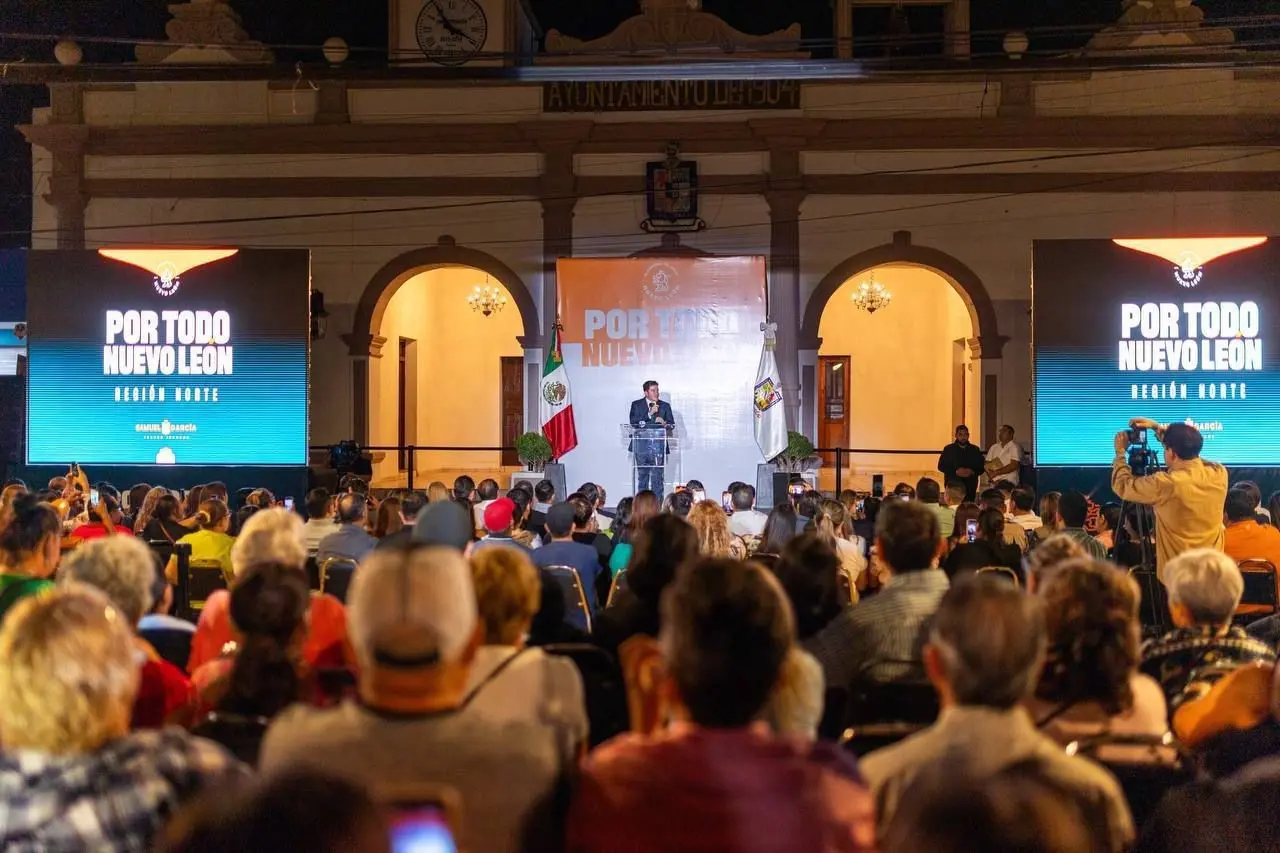 El Gobernador de Nuevo León, Samuel García. Foto: Rosy Sandoval