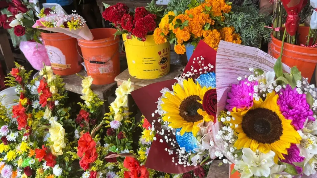 Día de muertos: estas son las flores que más se venden en los mercados de Mérida